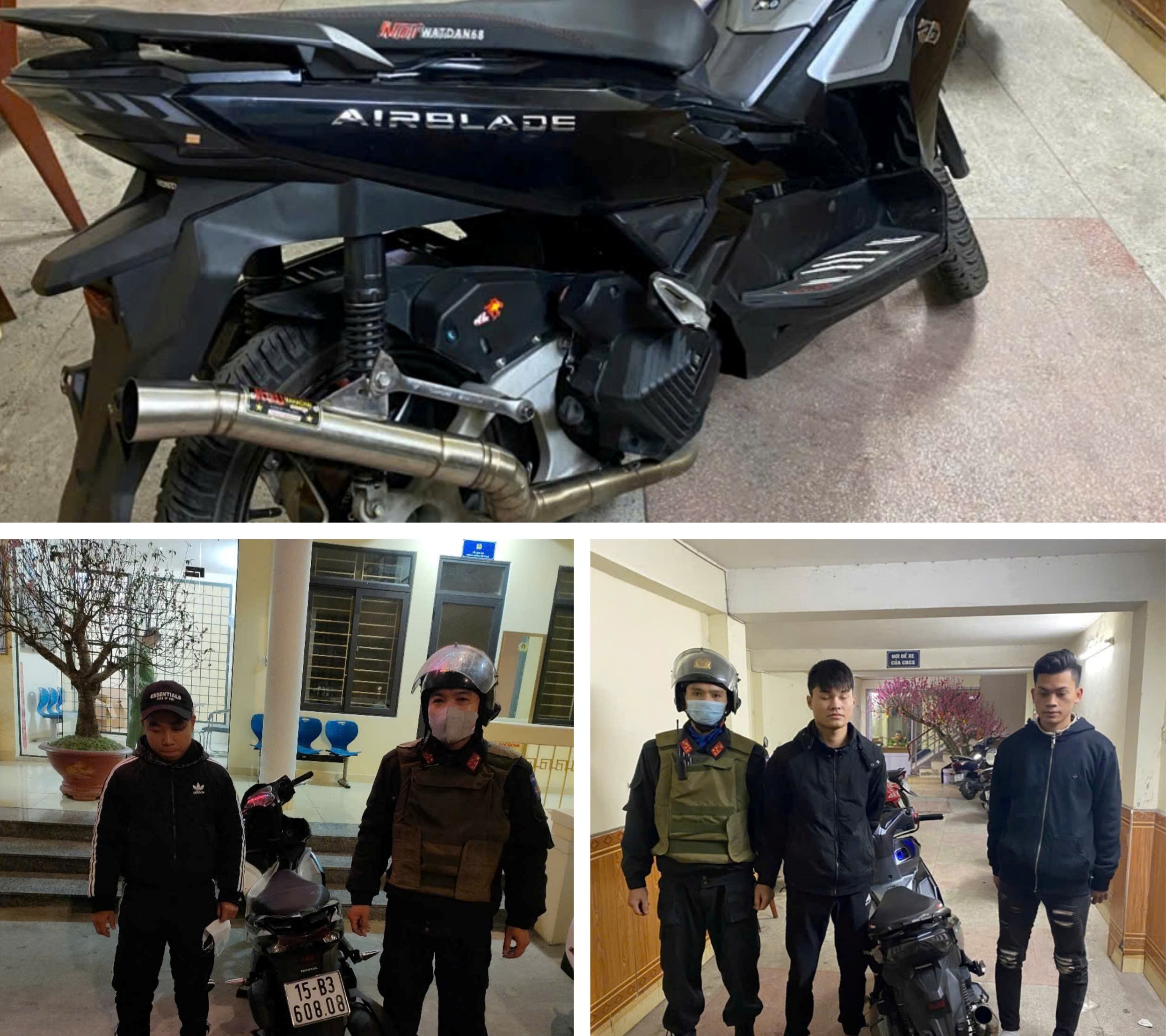 Phòng Cảnh sát cơ động: Phát hiện, xử lý 2 trường hợp vi phạm trật tự an toàn giao thông đêm 06.02.2025 